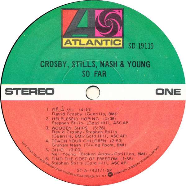 So Far - Crosby, Stills, Nash And Young