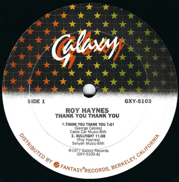 Thank You Thank You - Haynes, Roy