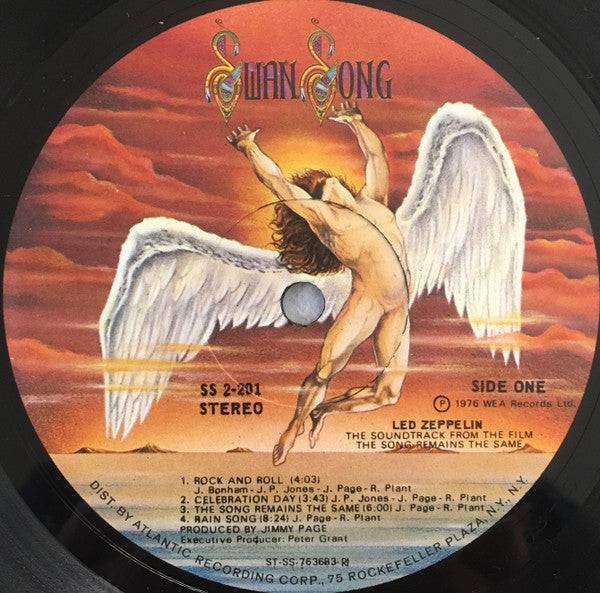 The Soundtrack From The Film The Song Remains The  - Led Zeppelin