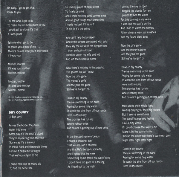 Keep The Faith - Bon Jovi
