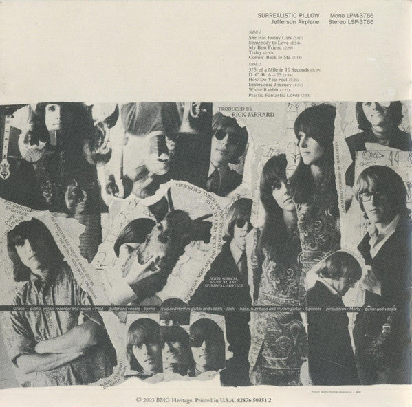 Surrealistic Pillow - Jefferson Airplane
