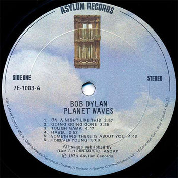Planet Waves - Dylan, Bob