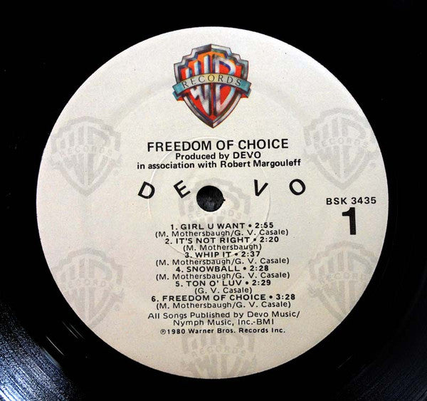 Freedom Of Choice - Devo