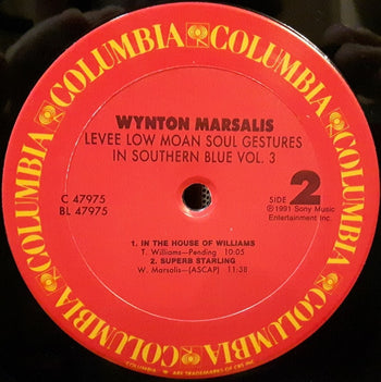 Levee Low Moan (Soul Gestures In Southern Blue, Vo - Marsalis, Wynton