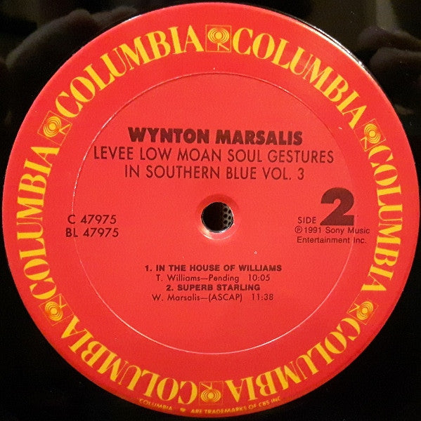 Levee Low Moan (Soul Gestures In Southern Blue, Vo - Marsalis, Wynton