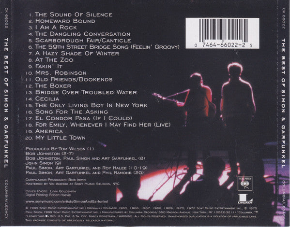 The Best Of Simon & Garfunkel - Simon & Garfunkel