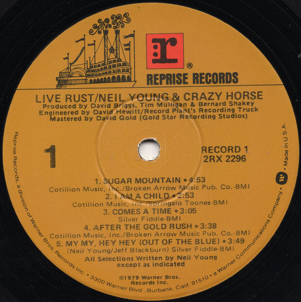 Live Rust - Young, Neil & Crazy Horse