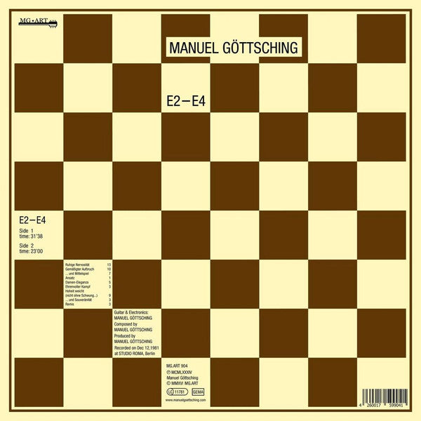 E2-E4 (35th Anniversary Edition) - Gottsching, Manuel