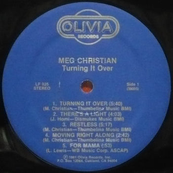 Turning It Over  - Christian, Meg