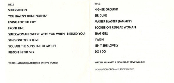 Original Musiquarium 1 - Wonder, Stevie