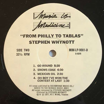 From Philly To Tablas - Whynott, Stephen