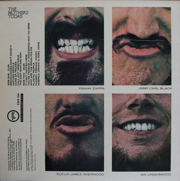 Mothermania, Best Of The Mothers - Mothers Of Invention