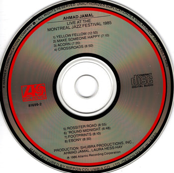 Live At The Montreal Jazz Festival 1985 - Jamal, Ahmad