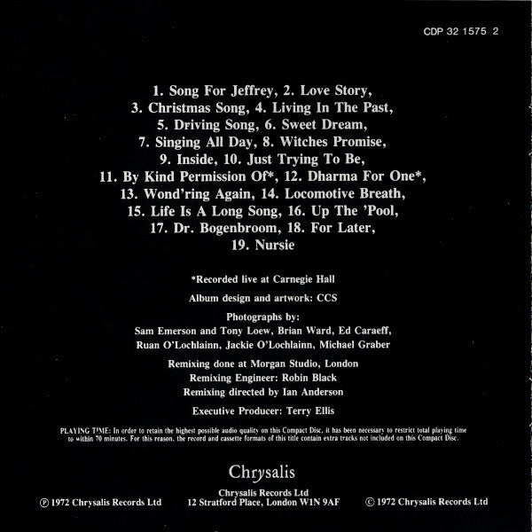 Living In The Past - Jethro Tull