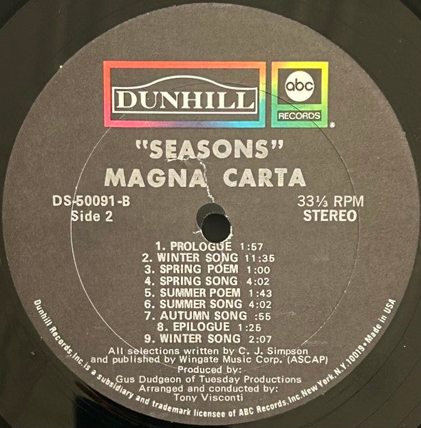 Seasons - Magna Carta