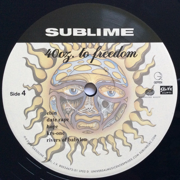 40 Oz. To Freedom - Sublime
