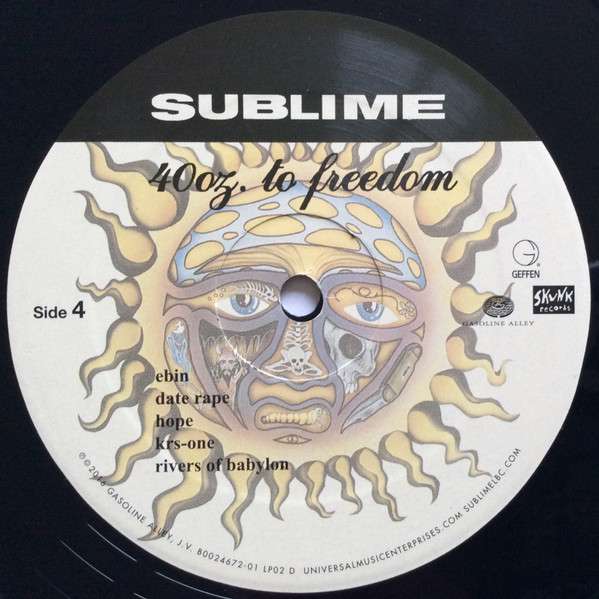 40oz. To Freendom - Sublime