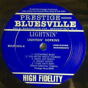 Lightnin' (The Blues Of Lightnin' Hopkins) - Lightnin' Hopkins