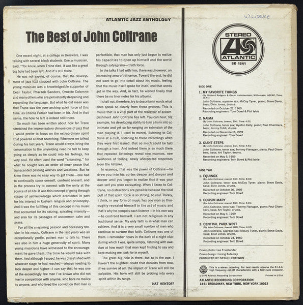 The Best Of John Coltrane - Coltrane, John