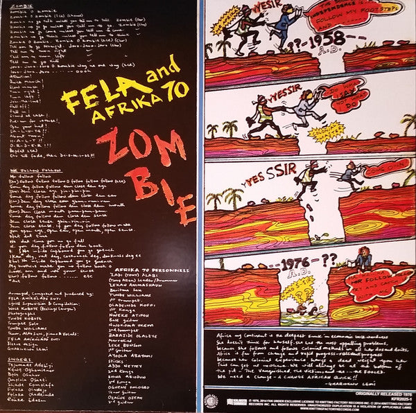 Zombie [180 Gram] - Fela Kuti