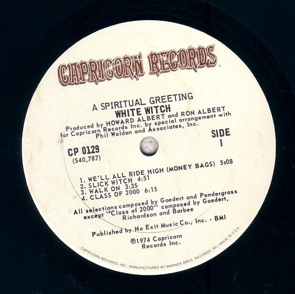A Spiritual Greeting - White Witch