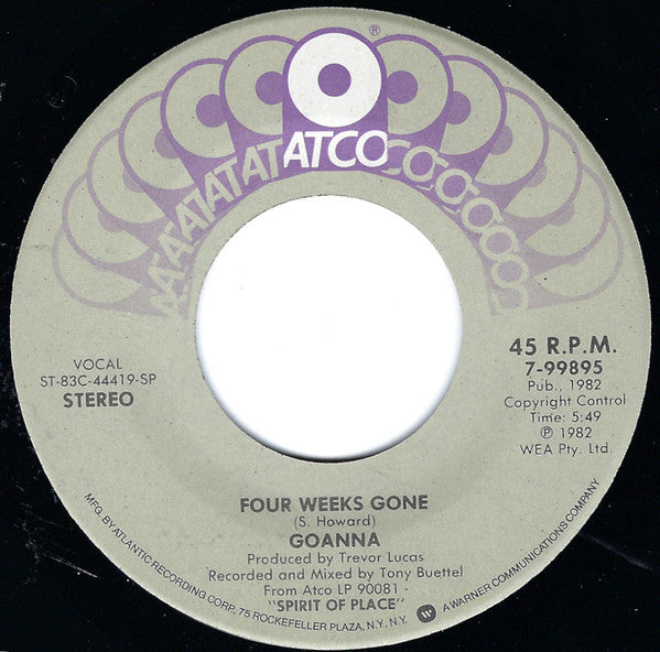 Solid Rock / Four Weeks Gone - Goanna