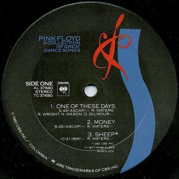 A Collection Of Great Dance Songs - Pink Floyd