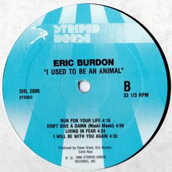 I Used To Be An Animal - Burdon, Eric