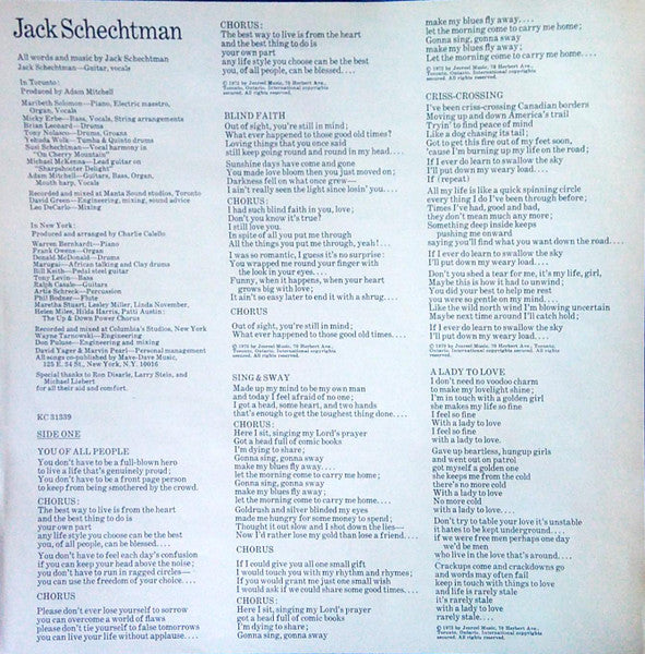 Jack Schechtman - Schechtman, Jack