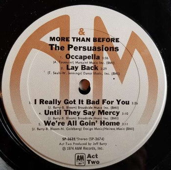 More Than Before - The Persuasions