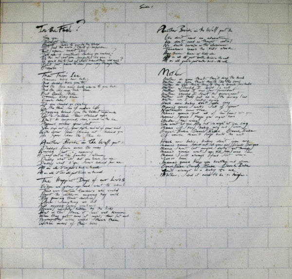 The Wall - Pink Floyd