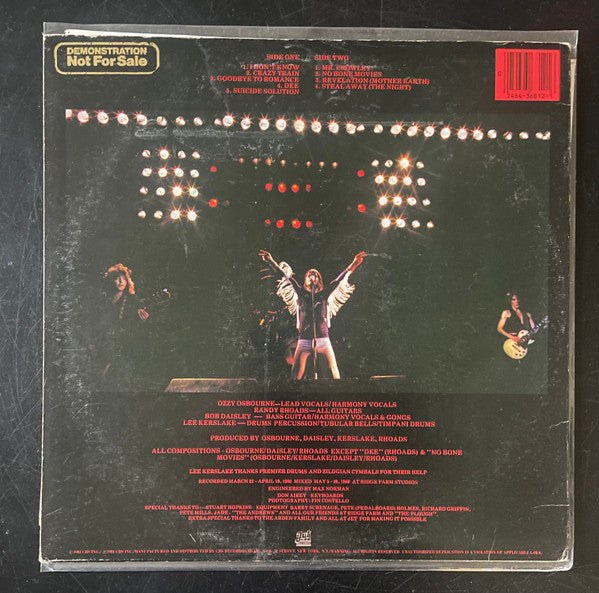 Blizzard Of Ozz - Osbourne, Ozzy