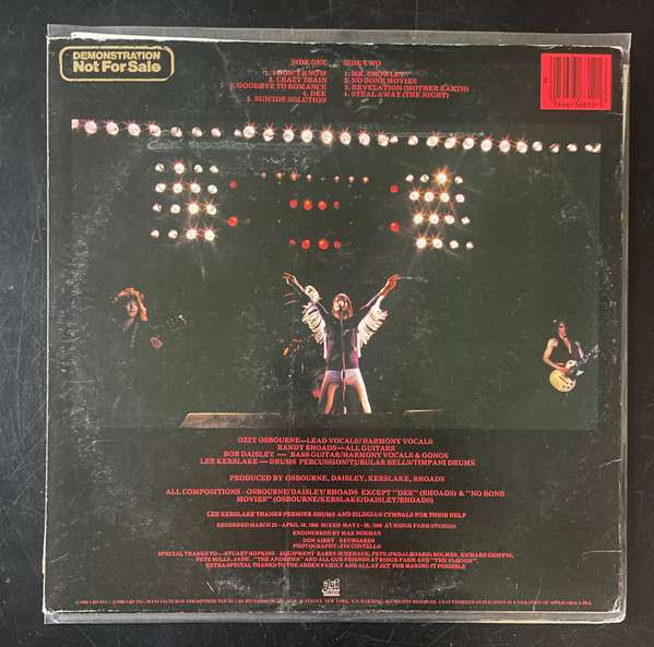 Blizzard Of Ozz - Osbourne, Ozzy