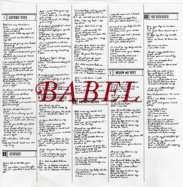 Babel - Mumford & Sons