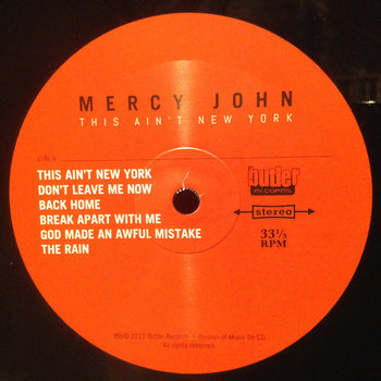 This Ain't New York - Mercy John