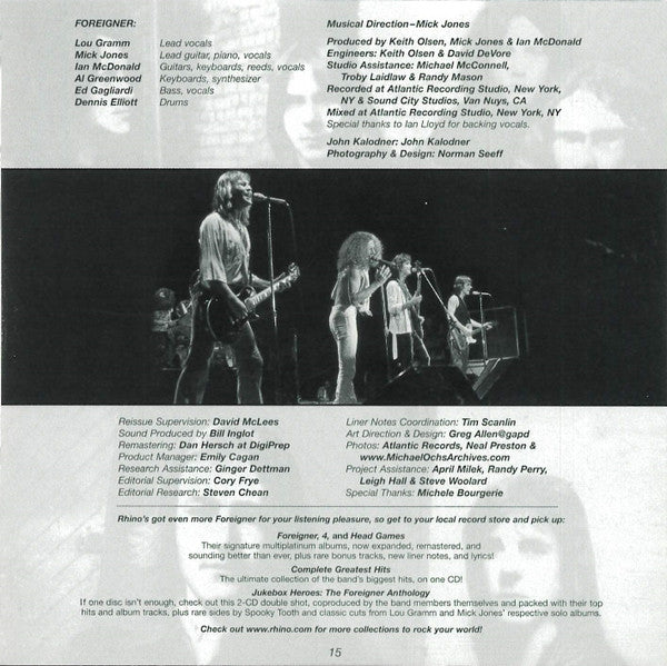Double Vision - Foreigner