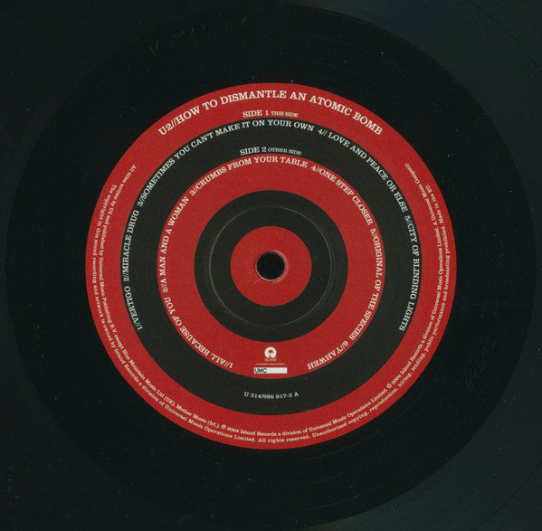 How To Dismantle An Atomic Bomb - U2