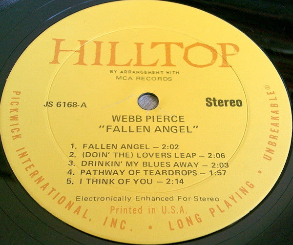 Fallen Angel - Pierce, Webb