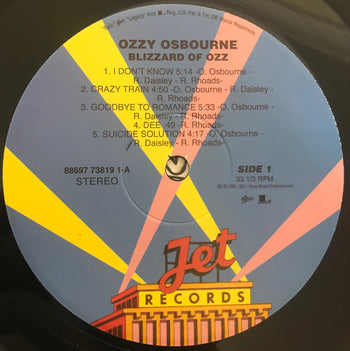 Blizzard Of Ozz - Osbourne, Ozzy