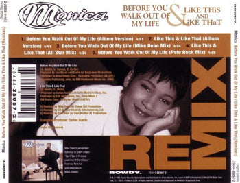 Before You Walk Out Of My Life & Like This And Lik - Monica