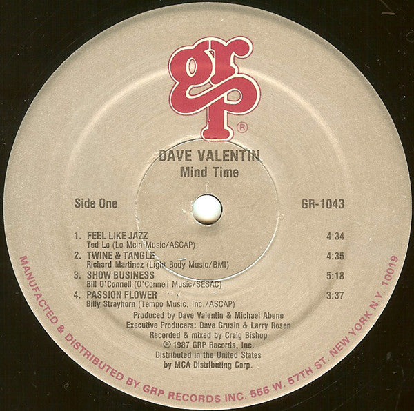 Mind Time - Valentin, Dave