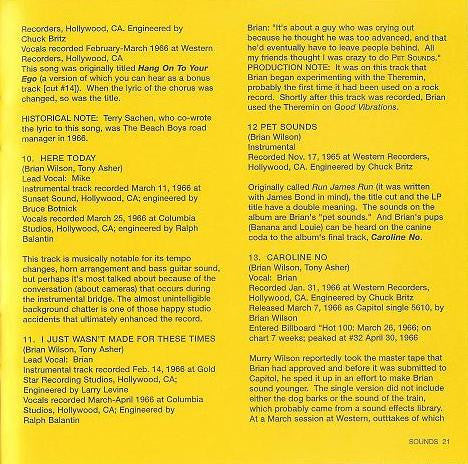 Pet Sounds - Stereo & Mono - Beach Boys