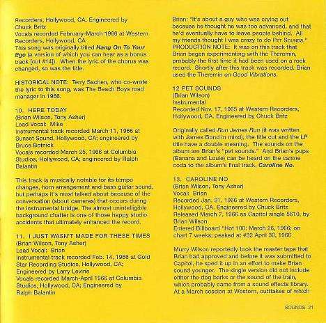 Pet Sounds - Stereo & Mono - Beach Boys