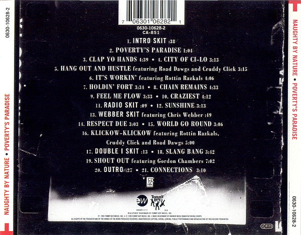 Poverty's Paradise - Naughty By Nature