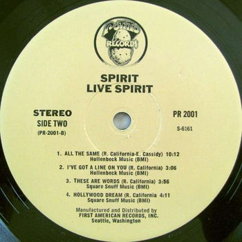 Live Spirit - Spirit
