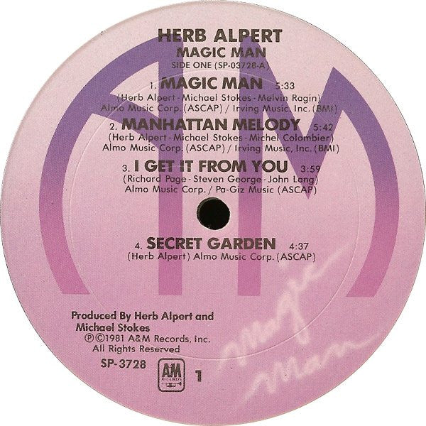 Magic Man - Alpert, Herb