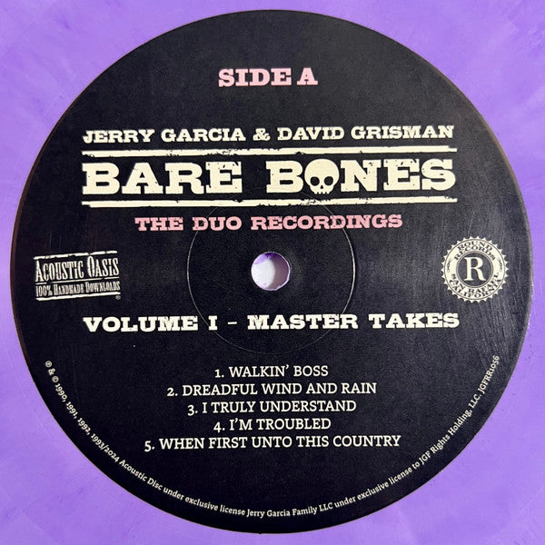 Bare Bones: Volume I - Master Takes - Garcia, Jerry & David Grisman