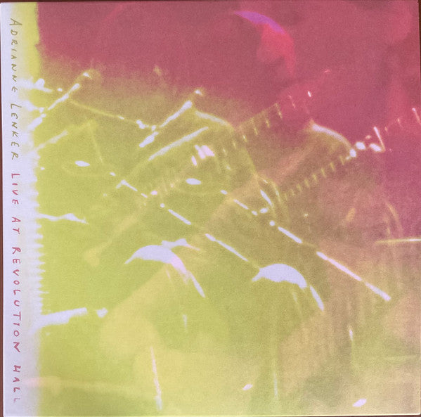 LIVE AT REVOLUTION HALL (RSD) - LENKER,ADRIANNE