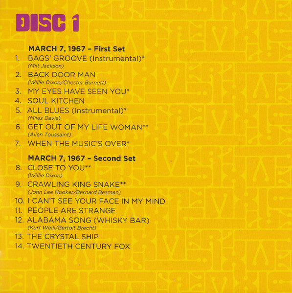 Live At The Matrix - Doors