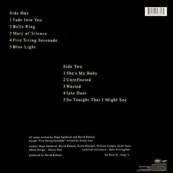 So Tonight That I Might See - Mazzy Star